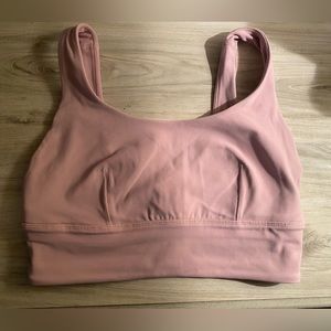 Lululemon align bra light support, C/D cup in color peony